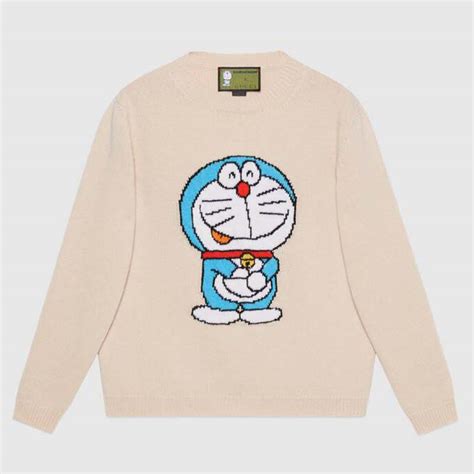 gucci doraemon sweater|gucci doraemon hoodie.